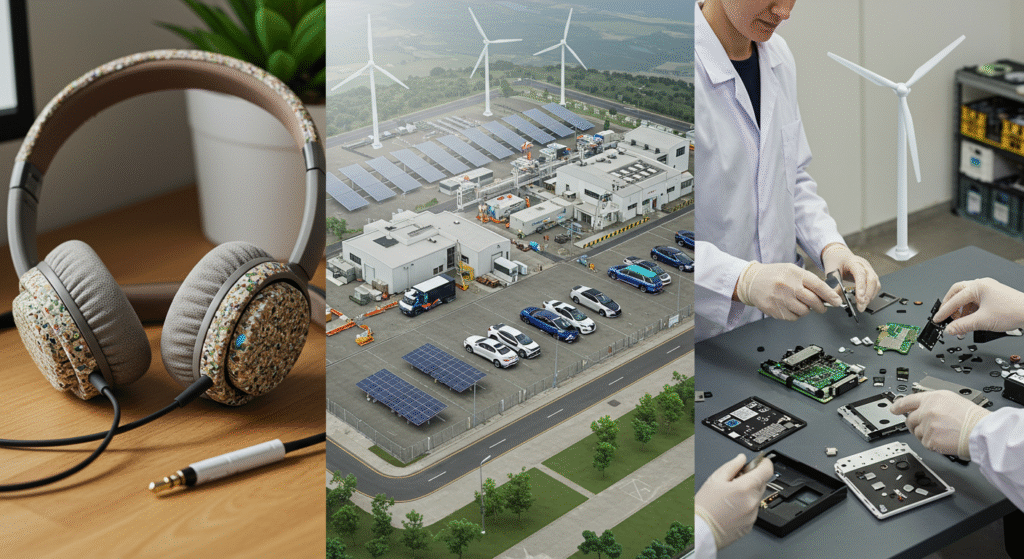 Semicondutores e componentes eletrônicos eco-friendly